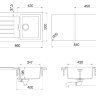 Кухонная мойка SCHOCK Signus 45D, пуро (700673)