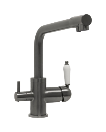 Смеситель Seaman Barcelone SSL-5384-GL (Gun Light, PVD, satin) - Светлая оружейная сталь