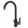 Смеситель для кухни ZORG Steel Hammer SH 901 BLACK BR бронза\черный