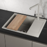 Мойка для кухни Granula Estetica 6202 базальт, 62х50 см, прямоугольная