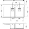 Мойка ALVEUS STYLUX 60 L BRS-90 1084295