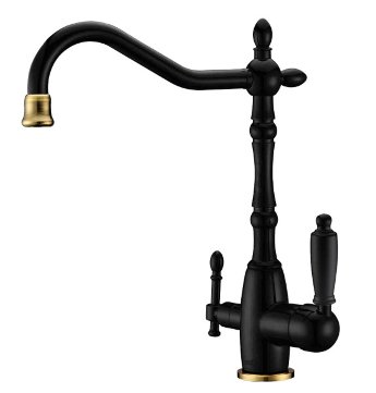Смеситель для кухни ZORG ZR 312-33 YF BLACK BRONZE бронза | черный