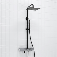WasserKRAFT A114.255.217.CB Thermo Душевая система с термостатическим смесителем