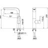 Смеситель для кухни Gerhans K14080A