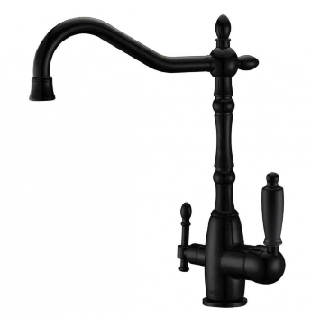 Смеситель для кухни ZorG Sanitary ZR 312YF-33 BLACK черный