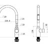 Смеситель для кухни Longran Sprint Logic LM219A BL BLACK