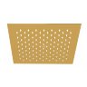Верхний душ WasserKRAFT A256 квадратный 250x250 мм, золото глянцевое