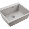 Мойка кухонная Paulmark Kante 60 PM106052-GR из искусственного камня IT-Granit, серый