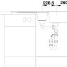 Врезная кухонная мойка Blanco Zia 6 S жасмин