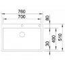 Кухонная мойка Blanco Claron 700-IF/A  521634