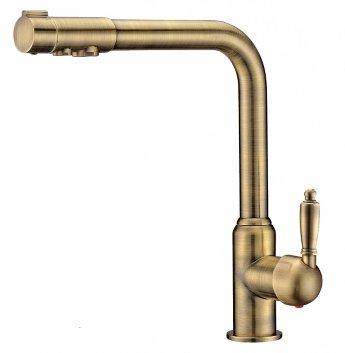 Смеситель для кухни ZORG Zorg Sanitary ZR 320 YF-33 BR бронза