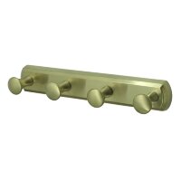 Крючок 4 шт. WasserKRAFT K-1074 BRUSHED GOLD, матовое золото