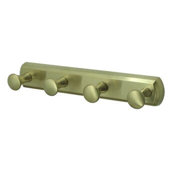Крючок 4 шт. WasserKRAFT K-1074 BRUSHED GOLD, матовое золото