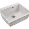 Мойка кухонная Paulmark Kante 60 PM106052-WH из искусственного камня IT-Granit, белый