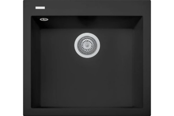 Мойка LONGRAN Cube CUG560.500 - 26, Black Matt