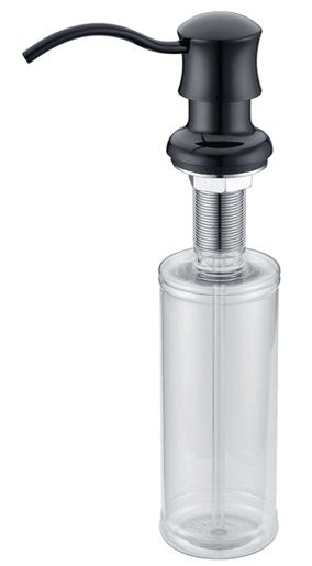 Дозатор жидкого мыла ZorG Sanitary ZR-21 Bl чёрный