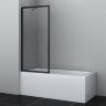 Шторка на ванну WasserKRAFT Abens 20W01-80 MB Fixed WasserSchutzz ширина 80 см