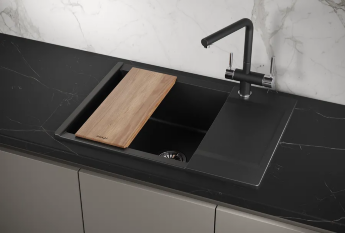 Мойка для кухни Granula Estetica 7003 шварц, 70х50 см, прямоугольная