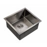 Мойка для кухни MILACIO Denia 48 Steel сталь воронёная MC.77449