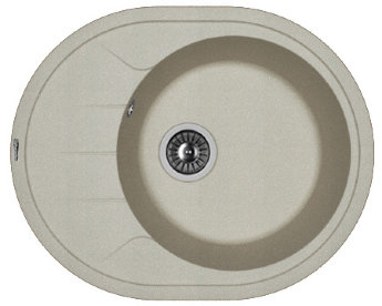 Кухонная мойка Florentina Родос 620, грей 20.245.B0620.305