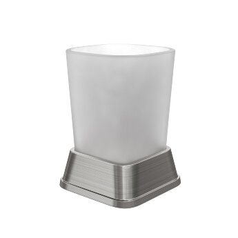 Стакан для зубных щеток WasserKRAFT Amper K-5428NICKEL цвет никель