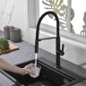 Смеситель Paulmark Barrel Ba214029-AN для кухонной мойки, антрацит