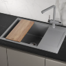 Мойка для кухни Granula Estetica 7003 алюминиум, 70х50 см, прямоугольная