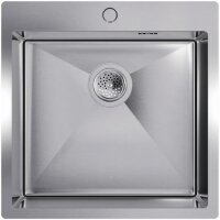 Кухонная мойка FLORACIO Steel F.5151.SS, нержавеющая сталь