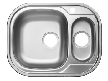 Кухонная мойка Ukinox GAP620.480 15GT8K 2L