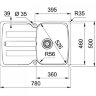 Кухонная мойка Franke AZG 611-78  серый