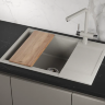 Мойка для кухни Granula Estetica 7003 базальт, 70х50 см, прямоугольная
