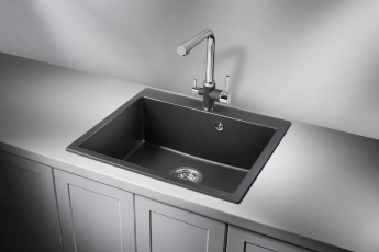 Мойка для кухни Granula 6001 турмалин, 60х52 см, квадратная
